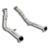 SS849331 - Supersprint Downpipe kit Right - Left(Replaces calalytic converter)