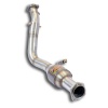 SS849341 - Supersprint Downpipe Left + Metallic catalytic converter