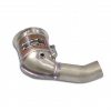 SS861041 - Supersprint Downpipe Left + Metallic catalytic