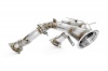 SS861211 - Supersprint Downpipe right - left (Replaces catalytic)(Left / Right Hand Drive)