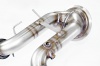 SS861211 - Supersprint Downpipe right - left (Replaces catalytic)(Left / Right Hand Drive)