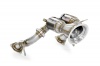SS861221 - Supersprint Downpipe + metallic catalytic right - left(Left / Right Hand Drive)
