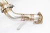 SS861221 - Supersprint Downpipe + metallic catalytic right - left(Left / Right Hand Drive)