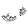 SS861652 - Supersprint Front pipes kit Right - Left(Replaces catalytic converter + GPF) with valve