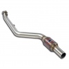 SS980722 - Supersprint Front pipe Left with  Metallic catalytic converter