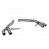 SS982354 - Supersprint Rear pipe kit Right - Left(Muffler delete)