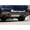 SS983724 - Supersprint Connecting pipe + rear exhaust Right O100 - Left O100