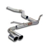 SS983916 - Supersprint Connecting pipe + rear pipe OO80(Muffler delete)
