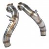SS986711 - Supersprint Turbo downpipe kit Right - Left (Replaces catalytic converter)