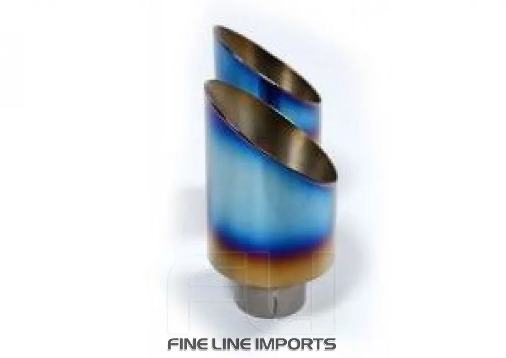 SSXHO297 Non Resonated (Loudest) NON-VALVED Catback with GT-115 Burnt Titanium Trims