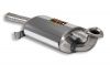 Supersprint - Centre exhaust Stainless steel