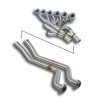 Supersprint - Manifold + connecting Pipes Stainless steel - (Left Hand Drive)
