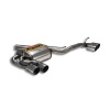 Supersprint - Rear Exhaust Right OO80 - Left OO80 - (For M-Technik kit)