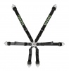 Takata Racegordel 6-punts Race 2x2 Zwart