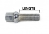 Wielbout Zilver - M14x1,5 - 37mm