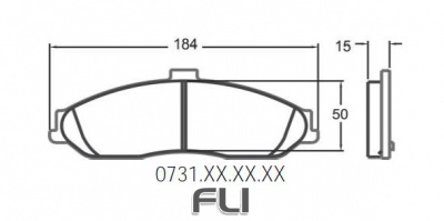 0731 RACE PAD SET - 11 CMPD 15 MM (PFC-0731.11.15.44)