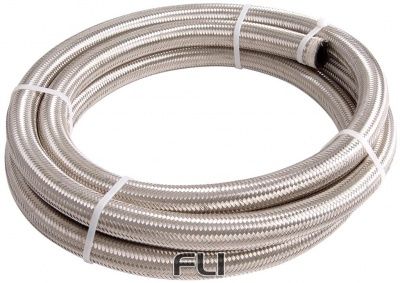 100 Series Stainless Steel Braided Hose -4AN 15 Metre Length