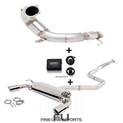 Hyundai i30N TurboBack System Xforce with Varex Valve and Smartbox - ES-HY30N-FULL