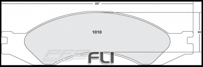 1010 Z-RATED BRAKE PAD SET (PFC-1010.10)