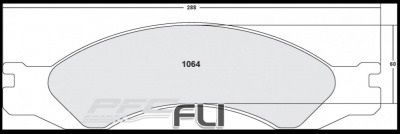 1064 Z-RATED BRAKE PAD SET (PFC-1064.10)