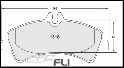 1318 Z-RATED BRAKE PAD SET (PFC-1318.10)