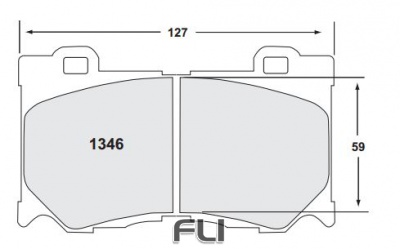 1346 Z-RATED BRAKE PAD SET (PFC-1346.10)