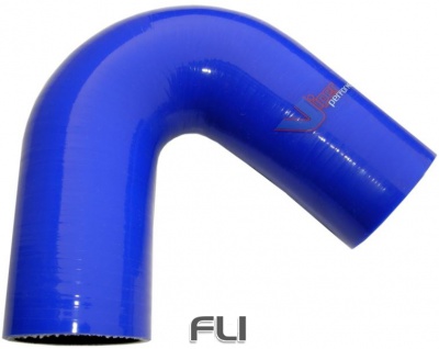 135 Graden Bocht Polyester 16mm Blauw