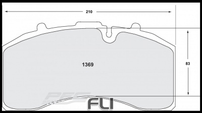 1369 Z-RATED BRAKE PAD SET (PFC-1369.10)