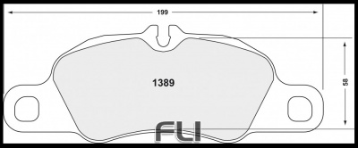 1389 RACE PAD SET - 08 CMPD 17 MM (PFC-1389.08.17.44)
