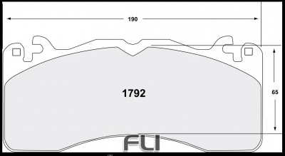 1792 Z-RATED BRAKE PAD SET (PFC-1792.10)