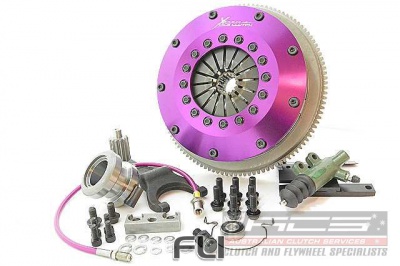 200mm Rigid Ceramic Twin Plate Clutch Kit Incl Flywheel