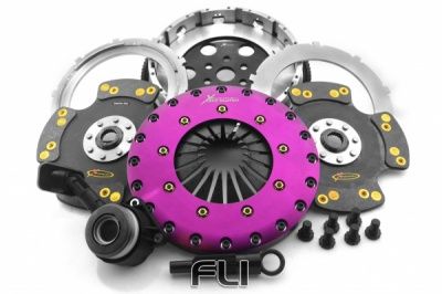 230mm Carbon Blade Twin Plate Clutch Kit Incl Flywheel & Concentric Slave Cilinder