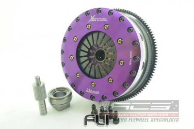 KBM23596-2E 230mm Ceramic Twin Plate Clutch Kit Incl Flywheel - BMW (x)35i - Track Use Only - 1800Nm