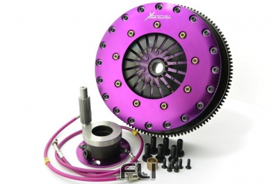 230mm Organic Twin Plate Clutch Kit Incl Flywheel & Concentric Slave Cilinder