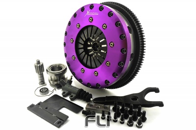 230mm Rigid Ceramic Twin Plate Clutch Kit Incl Flywheel