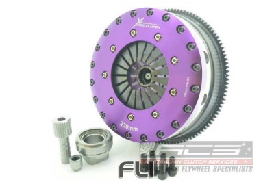 230mm Rigid Ceramic Twin Plate Clutch Kit Incl Flywheel