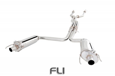 2.5 inch Cat-Back System with Mufflers, 304 Stainless Steel