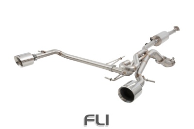 2.5 inch Cat-Back System with Varex Muffler, 304 Stainless Steel