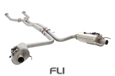 2.5 inch Cat-Back System with Varex Mufflers, 304 Stainless Steel