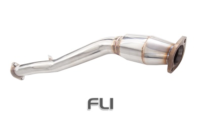 2.5 inch High-Flow Cat-Pipe, 304 Stainless Steel