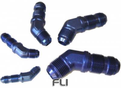 45 Graden AN Bulkhead Fitting DASH-08
