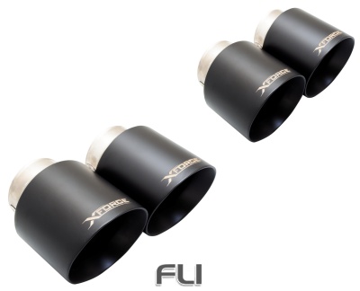 4 inch Matt Black Tips