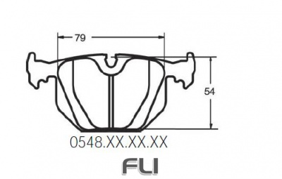 548 Z-RATED BRAKE PAD SET (PFC-0548.11)