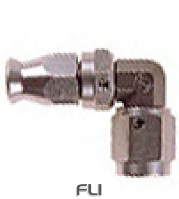 600-02 45o FEM.FORG.DS  3/8x24 RVS