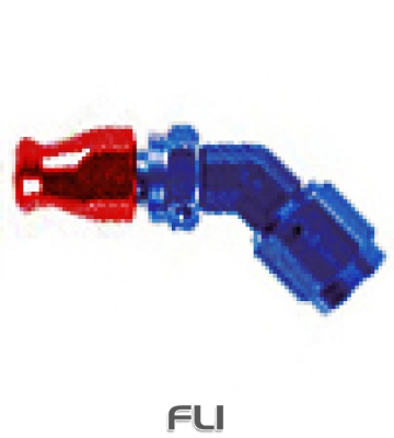 600-06 45o FEM.FORG.DS 9/16x18