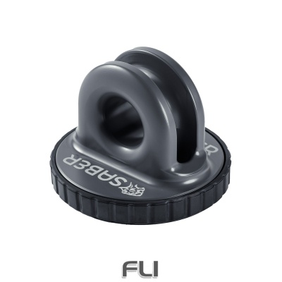 6061 Aluminium Spliced Winch Thimble PRO - Cerakote Grey (SBR-SWTPROCG)