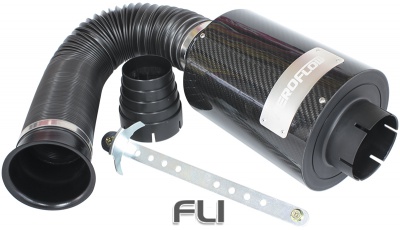 6 Inch Closed Air Intake System 3 Inch (76 mm) Clamp On, 6 Inch (152 mm) L x 5.9 Inch (150 mm) W