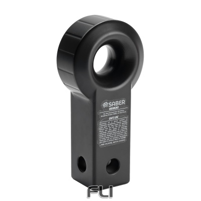 7075 Aluminium Rope Friendly Recovery Hitch - Cerakote Black (SBR-RFRH3BLK)