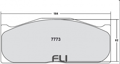 7773 BEDDED RACE PAD SET - 01 CMPD 30 MM (PFC-7773.01.30.34)
