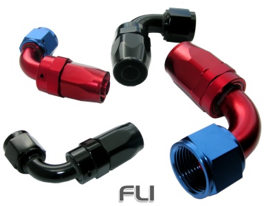 90 Graden Fitting Dash-08 Zwart